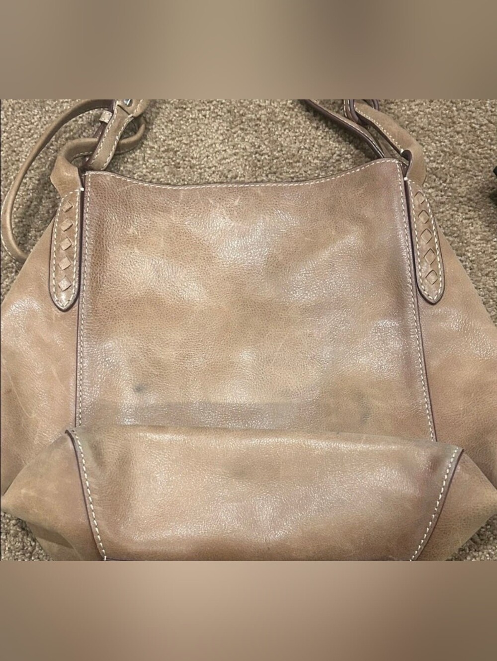 FRYE Brown Leather Purse